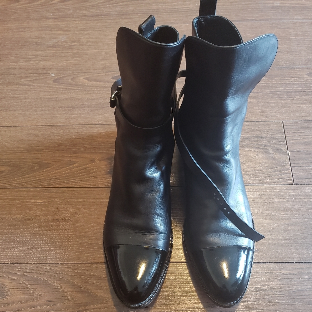 Alexander Wang Side Buckle closure Leather Boots